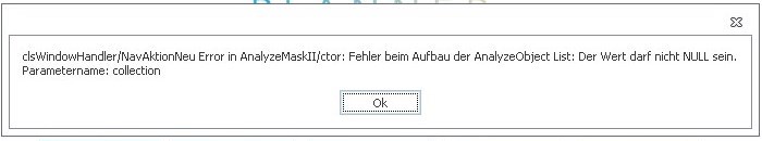 Technik, Fehlende OLAP Komponente